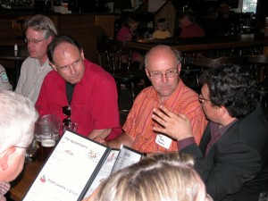 HOCP shares a meal at its Summer 08 meeting in ThunderBay