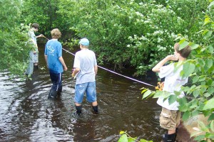 wolf-ridge-measuring-velocity-cmp (Photo: Wolf Ridge Environmental Learning Center, Finland MN)
