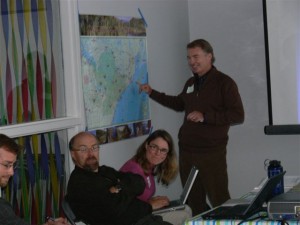 Planning-the-route at HOCP Duluth 08 meeting HOCP meeting in Duluth