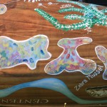 27’ North Canoe hull- invasive species awareness campaign