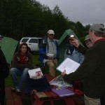 Rich Kelley giving the safety talk June 30 - the eve of Canoe the Heart of the Continent - Centennial Canoe Voyage